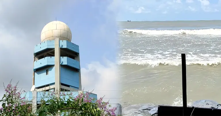 পায়রায় ৩ নম্বর সতর্কতা সংকেত, কলাপাড়ায় টানা বৃষ্টিতে ক্ষতিগ্রস্ত বেড়িবাঁধ